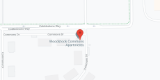Woodstock Commons Apartments in google map