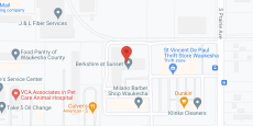The Berkshire at Sunset in google map
