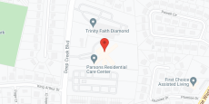 Parsons Residential Care Center in google map