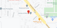 Sunrise of Edmonds in google map