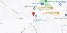 Norwood Crossing in google map