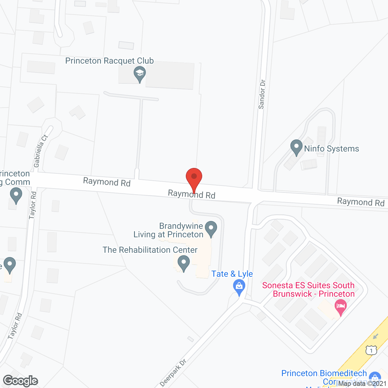 Brandywine Senior Living at Princeton in google map