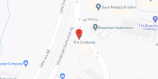 The Creekside in google map