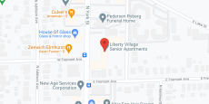Liberty Village in google map