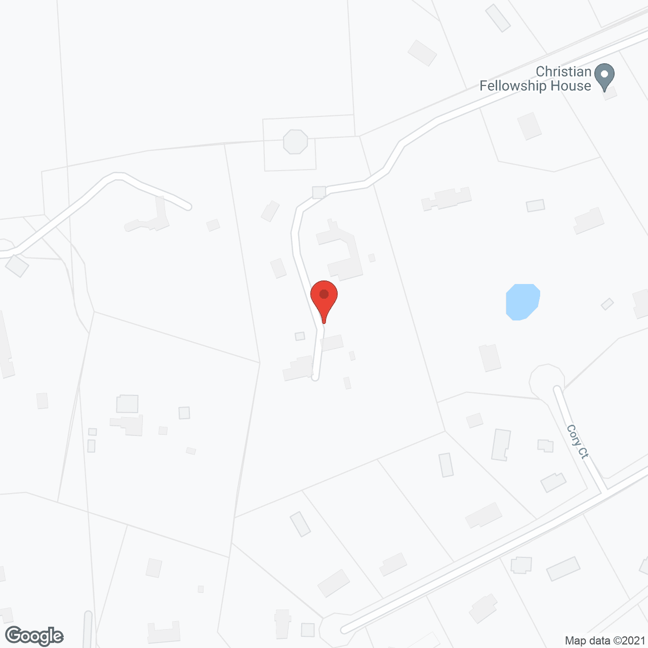 Christian Fellowship House in google map