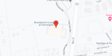 Brandywine Senior Living at Pennington in google map