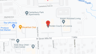Arden Courts A ProMedica Memory Care Community in Livonia in google map