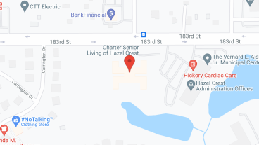 Citadel Estates-Hazel Crest in google map