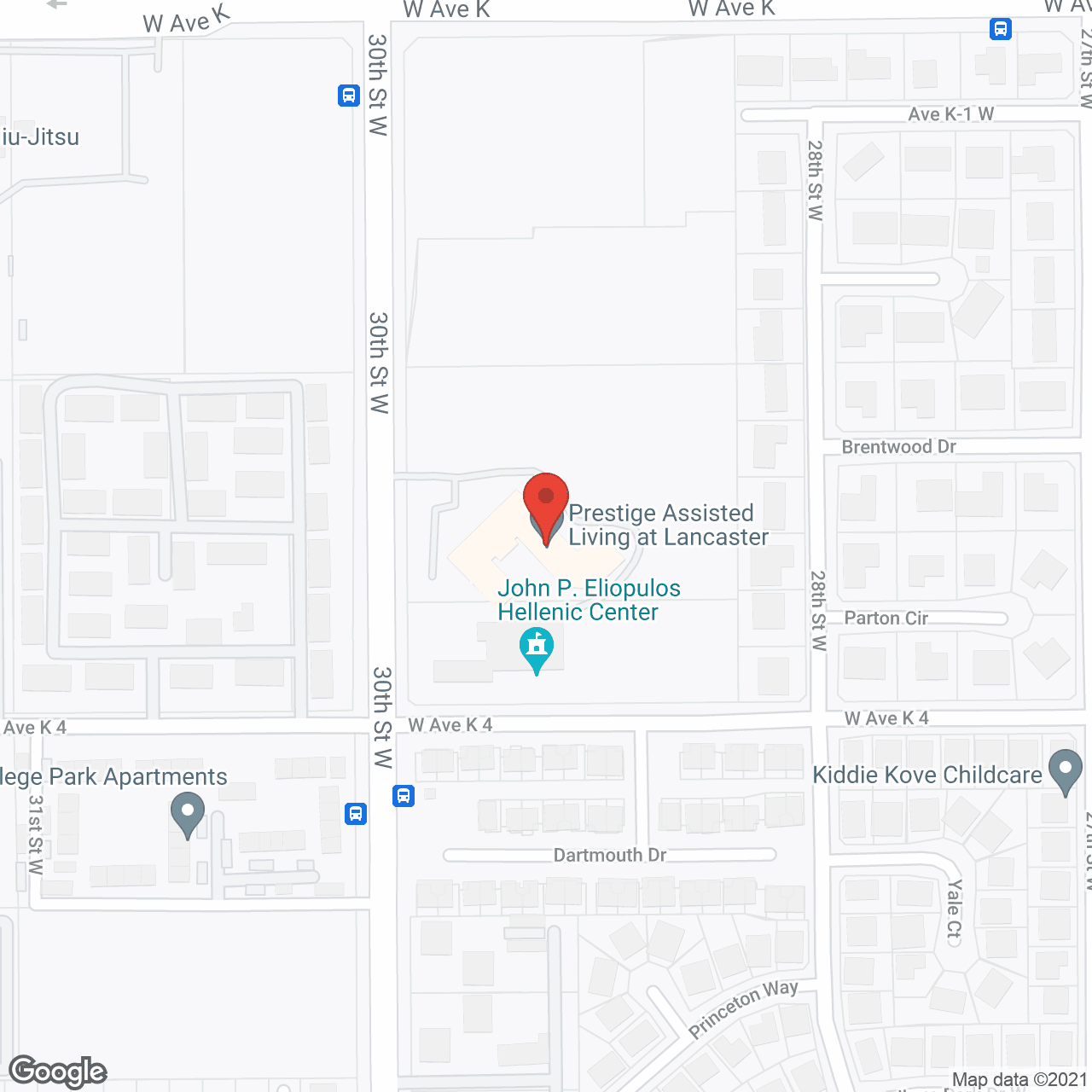 Prestige Assisted Living at Lancaster in google map