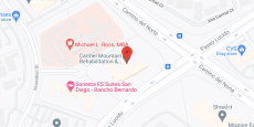 Carmel Mountain Rehabilitation and Healthcare Center in google map