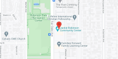 Jackie Robinson Senior Citizen in google map