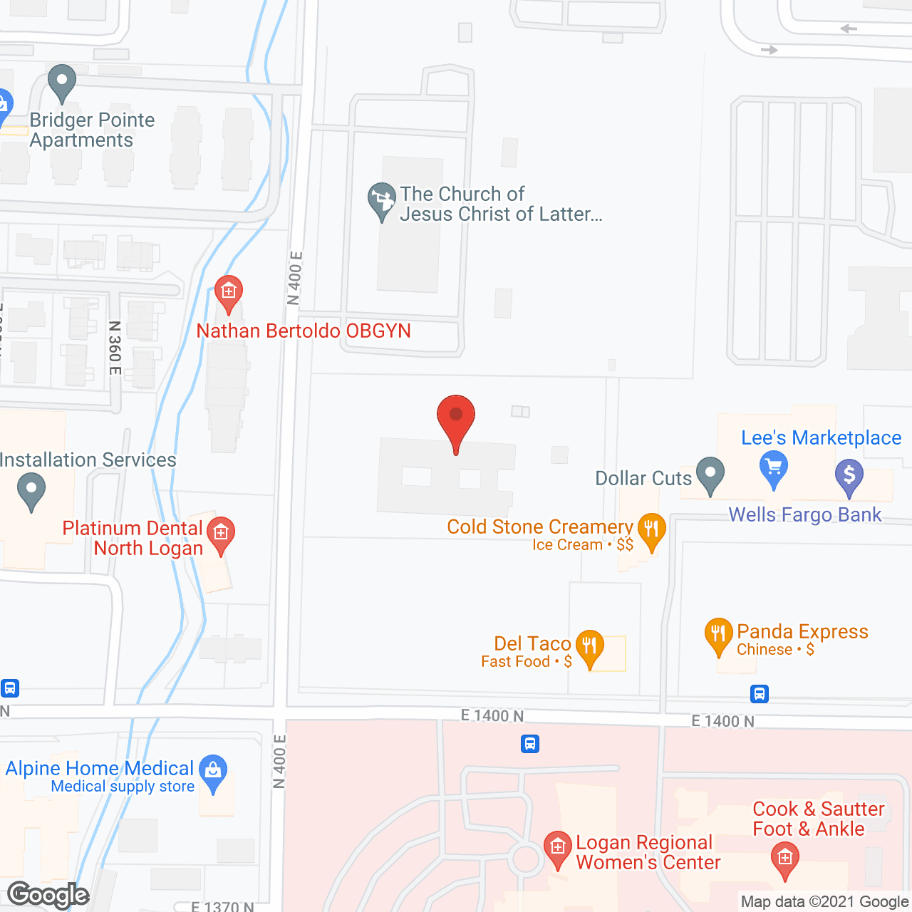 Logan Nursing & Rehab Ctr in google map