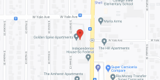 Golden Spike Apartments in google map