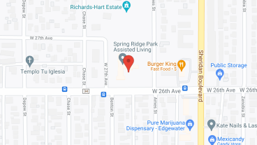 Spring Ridge Park Assisted Living in google map