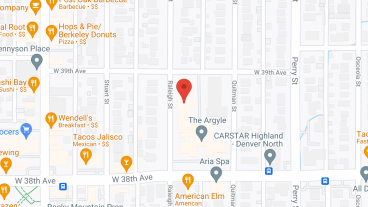 The Argyle in google map