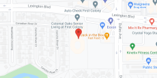 Reserve at First Colony in google map
