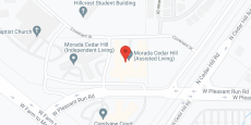 Morada Cedar Hill in google map