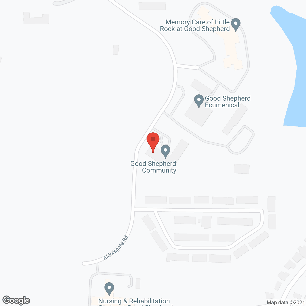 Good Shepherd Retirement Ctr in google map