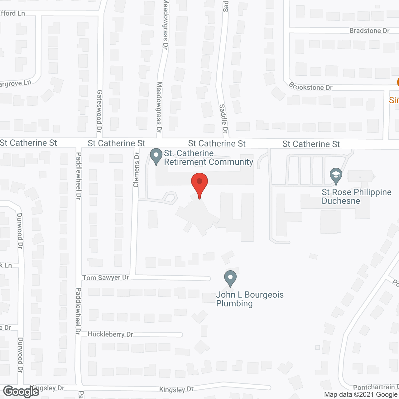 St. Catherine Retirement Community in google map