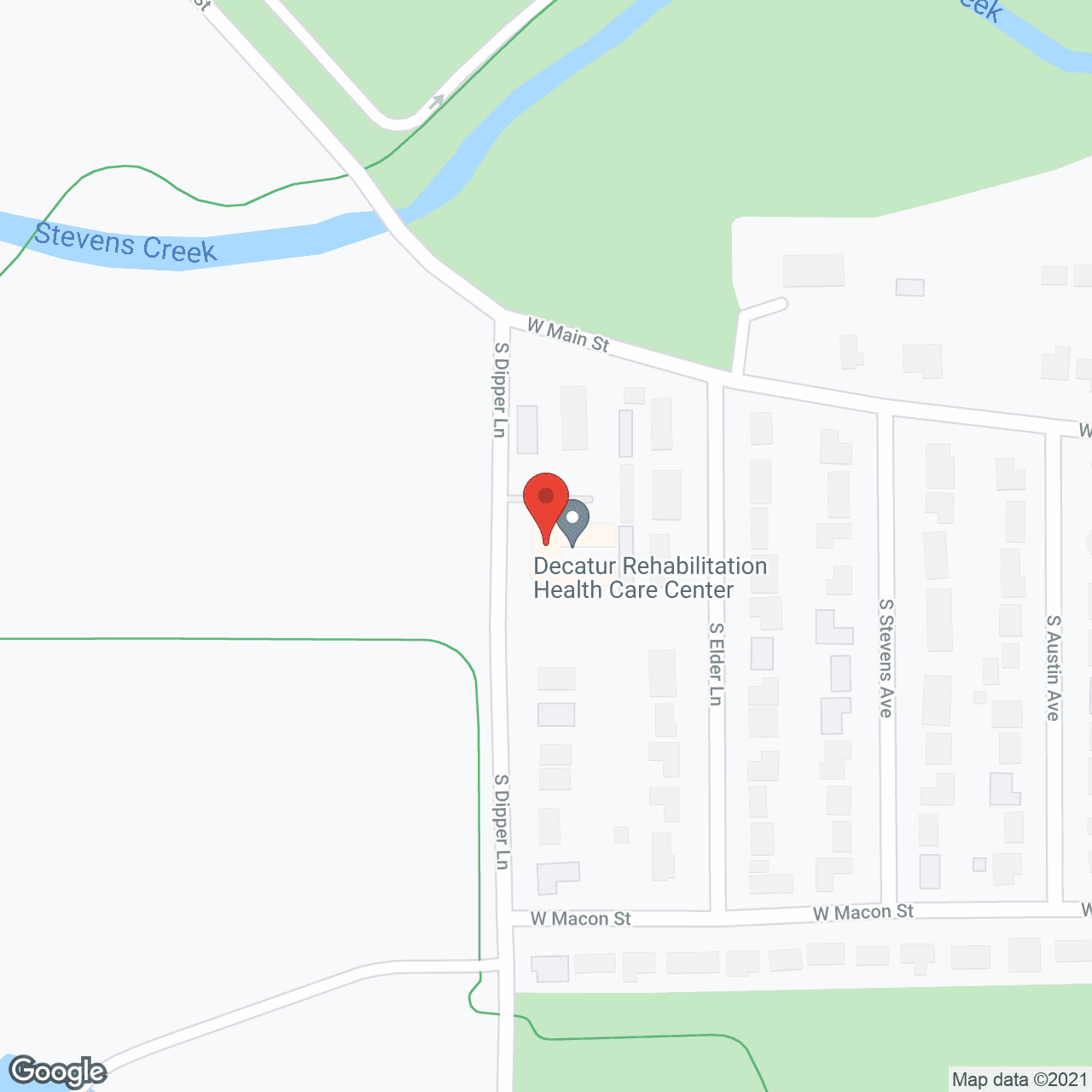 Cedarwood Health Care Ctr in google map