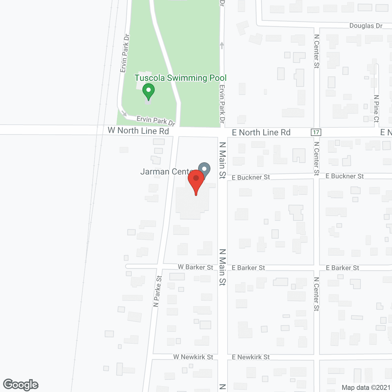 Jarman Center Senior Living in google map