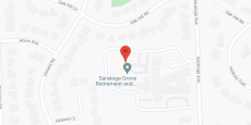 Saratoga Grove Retirement in google map