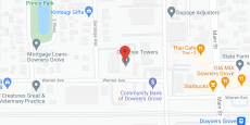 Oak Tree Towers in google map