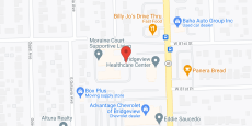 Moraine Court in google map