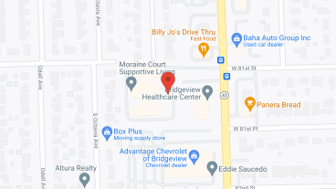 Moraine Court in google map