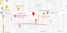 Belmont Village Oak Park in google map