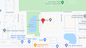 Brookdale Glen Ellyn in google map