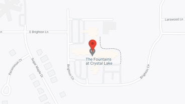 The Fountains of Crystal Lake in google map