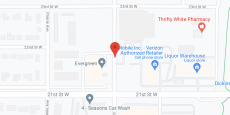 Evergreen-Dickinson in google map