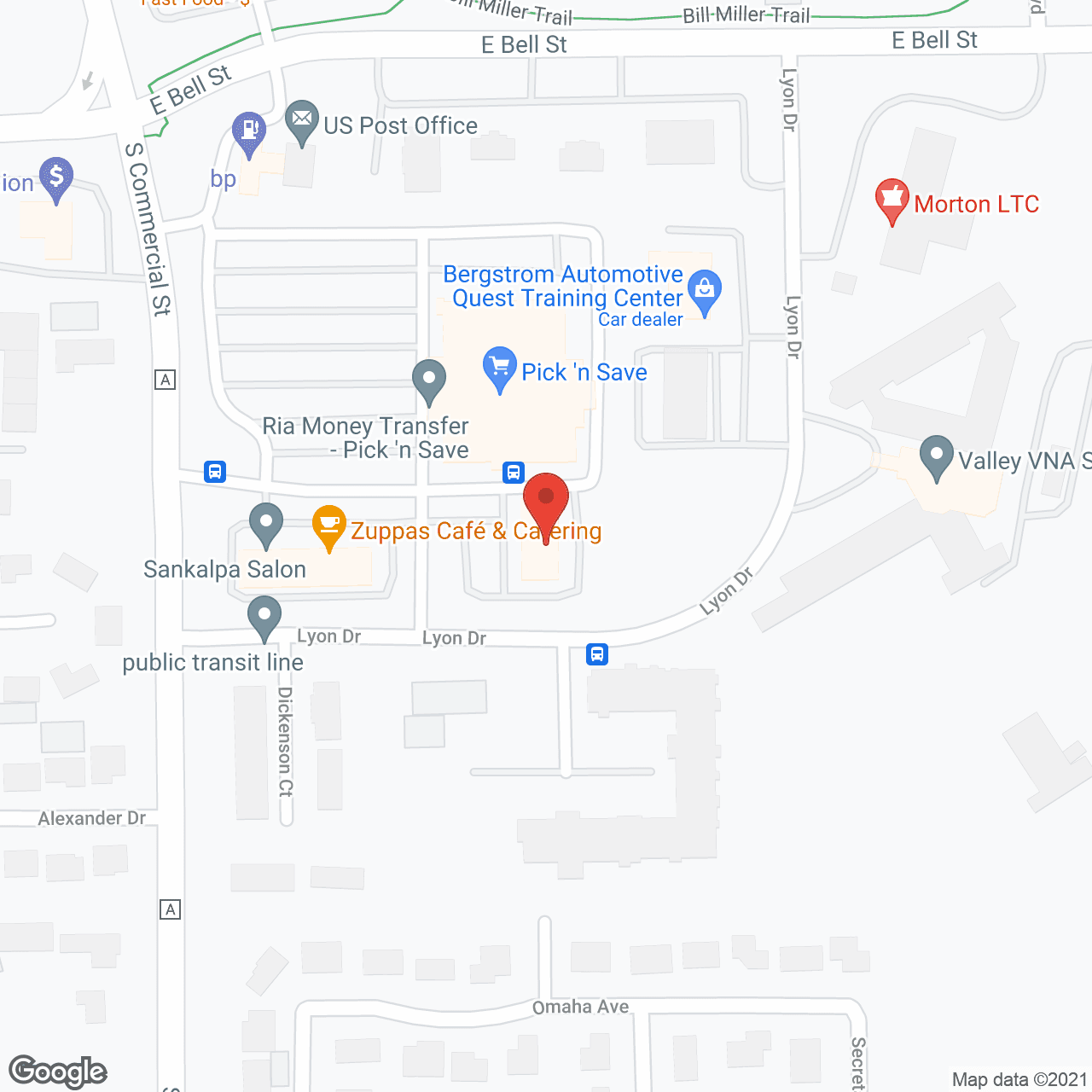 Valley VNA Senior Services in google map