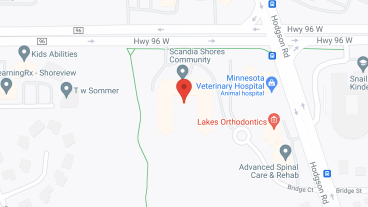 Scandia Shores in google map