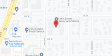 Lake Square Apartments in google map