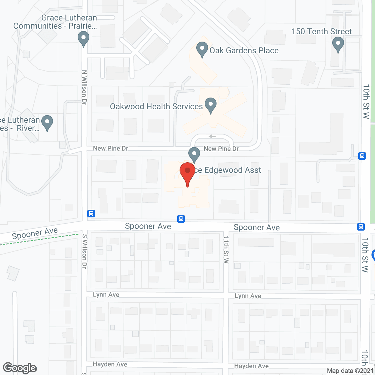 Grace Edgewood-Assisted Living in google map