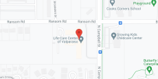 Life Care Center of Valparaiso in google map