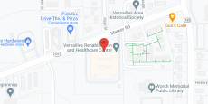 Versailles Health Care Center in google map