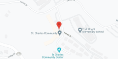 St. Charles Community in google map