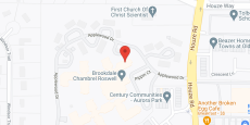 Brookdale Chambrel Roswell in google map
