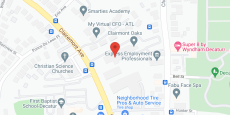 Clairmont Oaks in google map