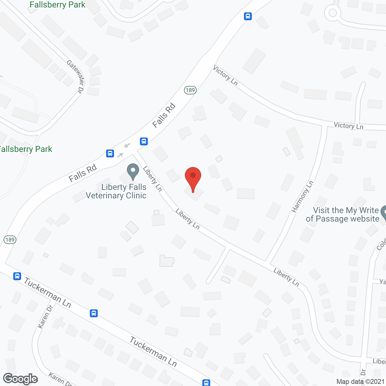 Eden Homes - Liberty in google map