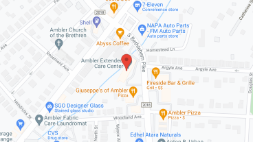 Ambler Extended Care Center in google map