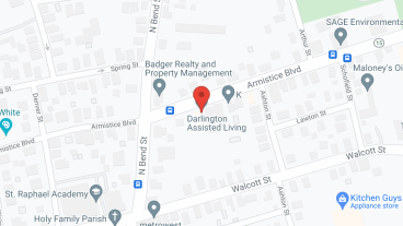 Darlington Assisted Living Centers in google map