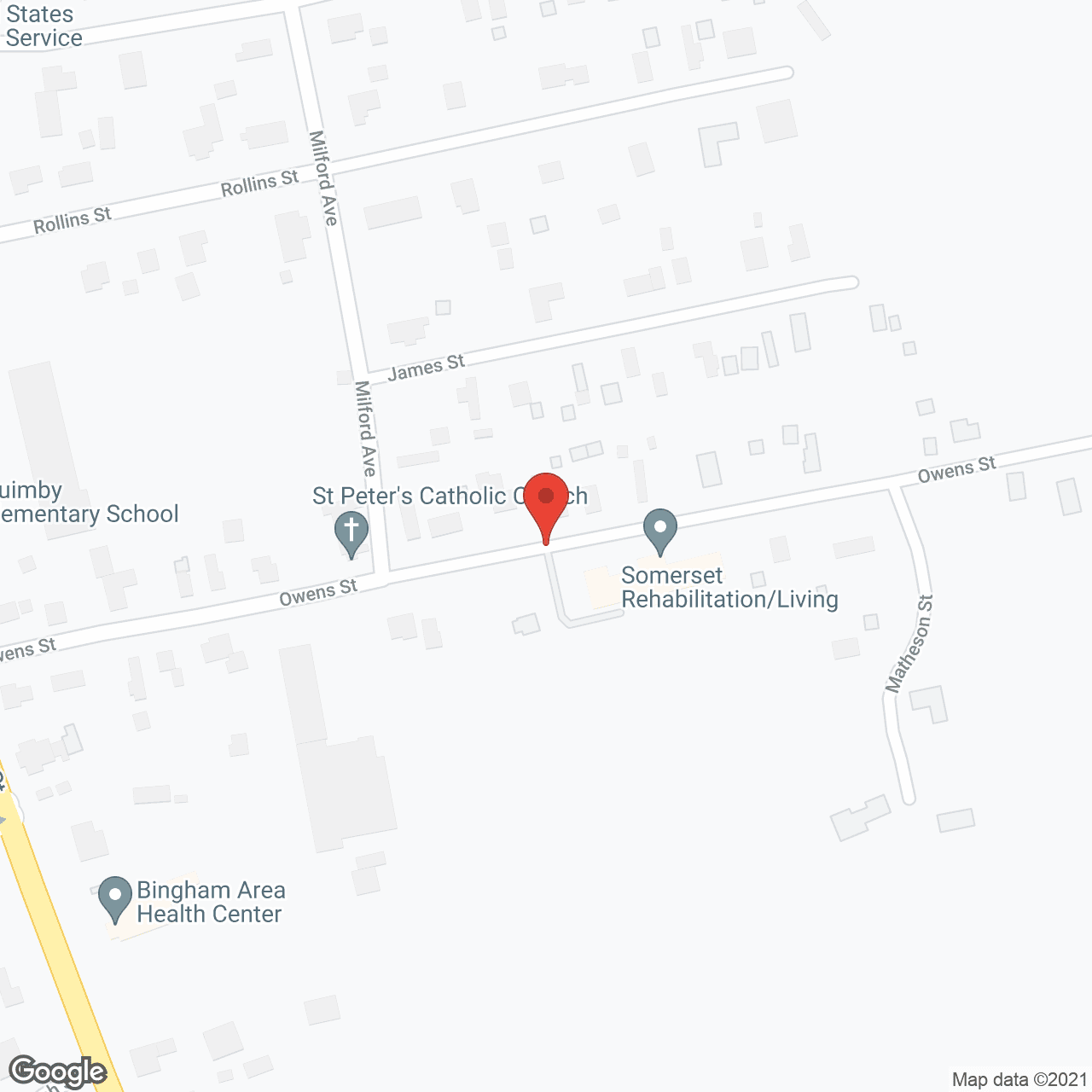 Somerset Rehabilitation Ctr in google map