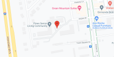Pines Senior Living Community in google map