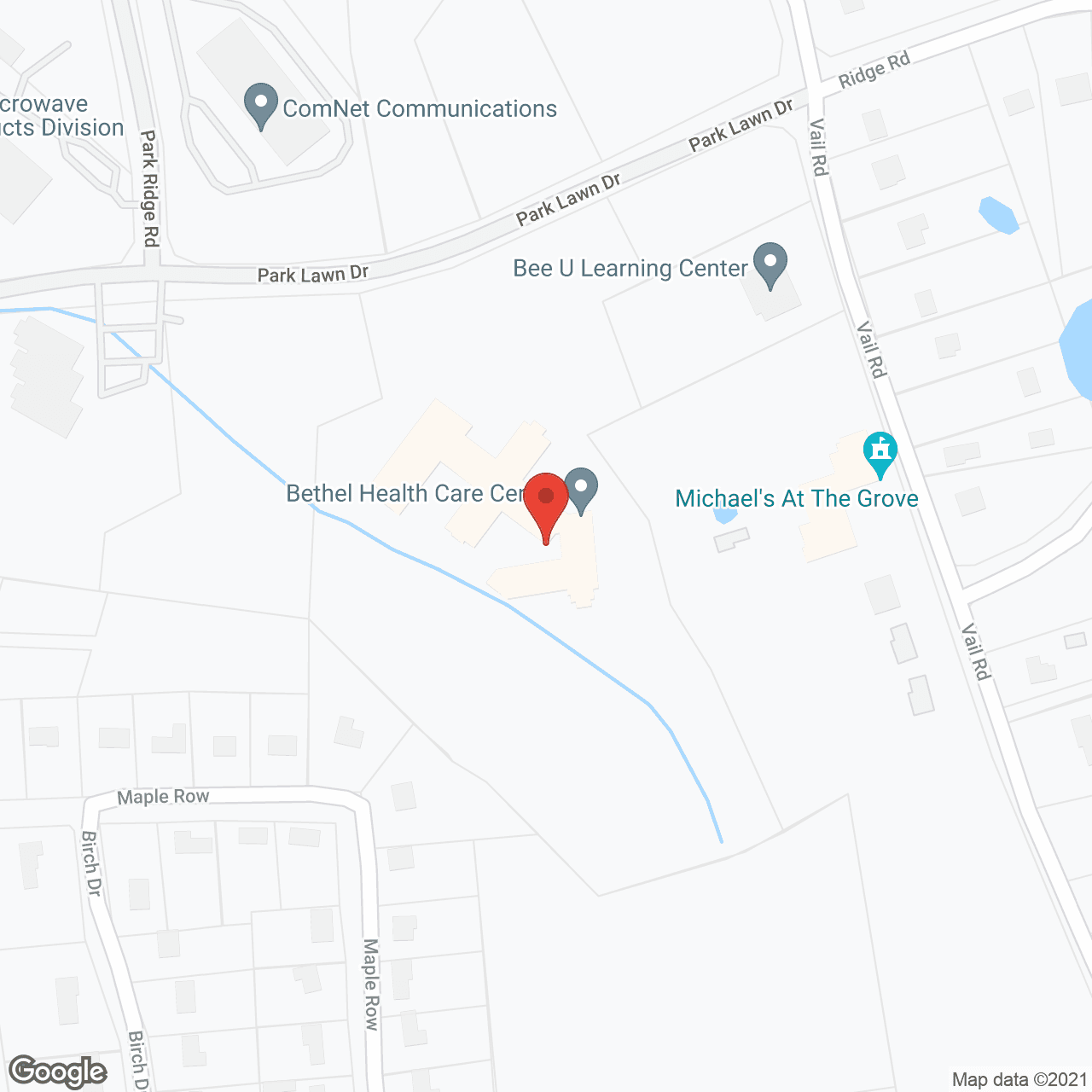 The Cascades Assisted Living in google map