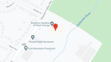 Brighton Gardens of West Orange in google map