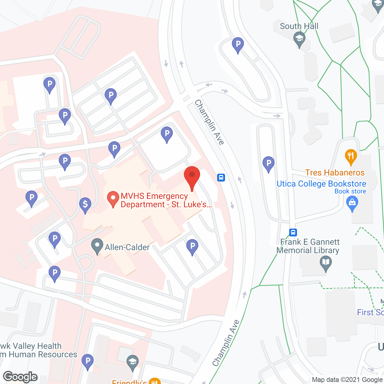 Allen-Calder Skilled Nursing in google map